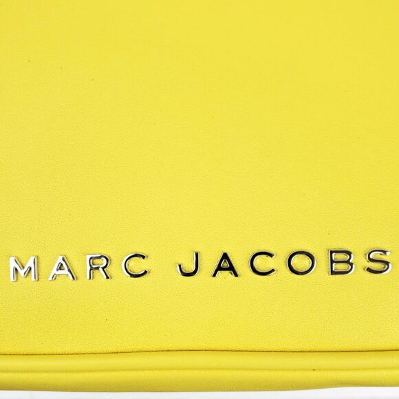 Marc Jacobs Calfskin Tempo Baguette Shoulder Bag Purse Meadowlark Yellow NEW - Picture 5 of 11